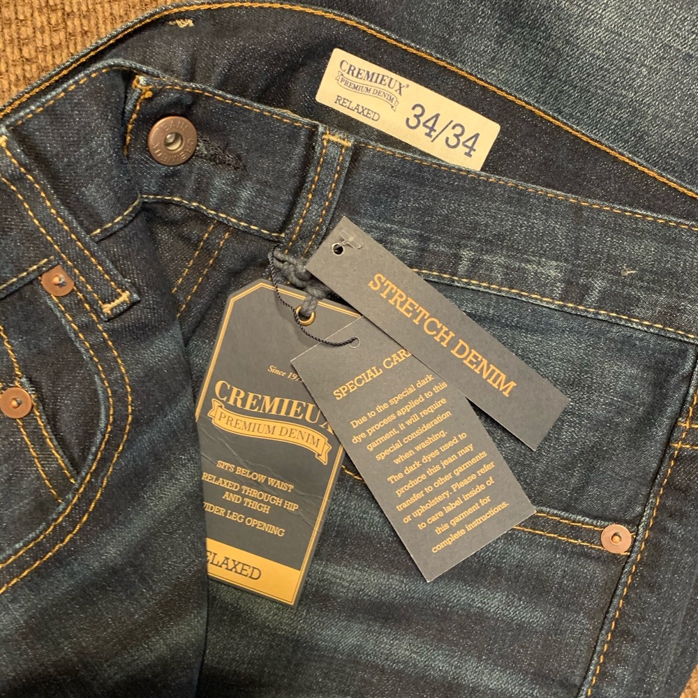 BRAND NEW CREMIEUX JEANS